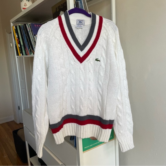 Vintage Lacoste Collegiate Sweater - Picture 3 of 5